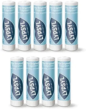 Lypsyl Lip Moisturiser Original 4.2g x 9