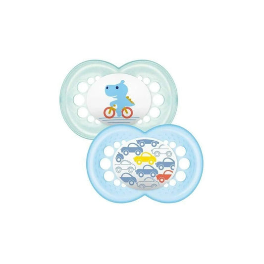 MAM Classic Silicone Soothers 12 Plus Months x 2 MAM