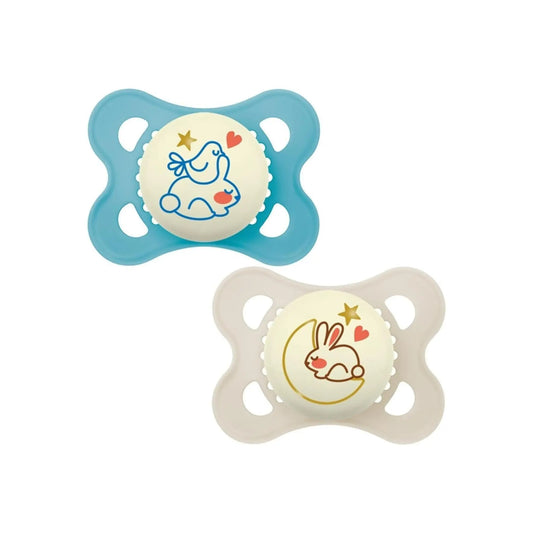 MAM Original Pure Night Soother 2-6 Months (Set of 2) MAM