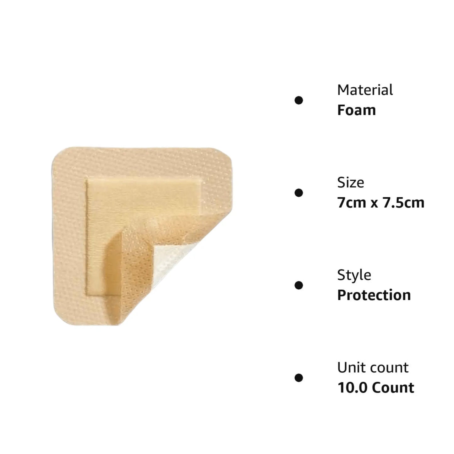 Mepilex Border 7cm x 7.5cm 10 Dressing - Arc Health Nutrition UK Ltd