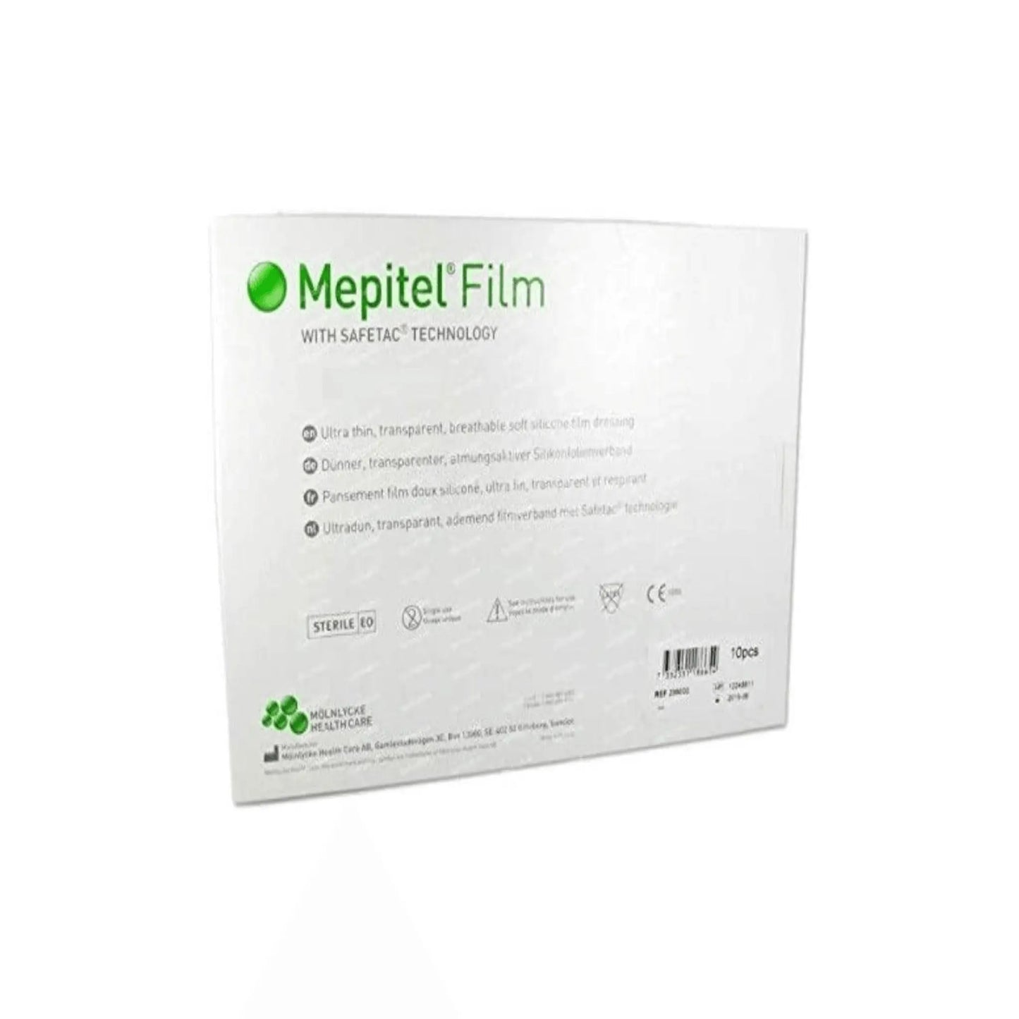 Mepitel Film 6.5 x 7cm 10 Dressings - Arc Health Nutrition UK Ltd