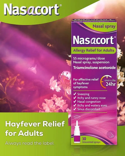 Nasacort Allergy Spray 30 Dose - Arc Health Nutrition UK Ltd