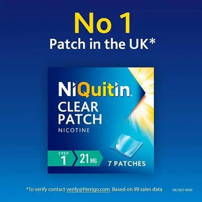 NiQuitin 7mg Step 3- 7 Nicotine Patches- Stop Smoking Aid