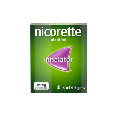 Nicorette Inhalator 4 Nicotine Cartridges