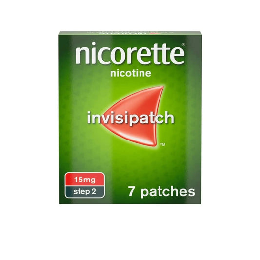 Nicorette Invisi 15 mg Step 2- 7 Nicotine Patches