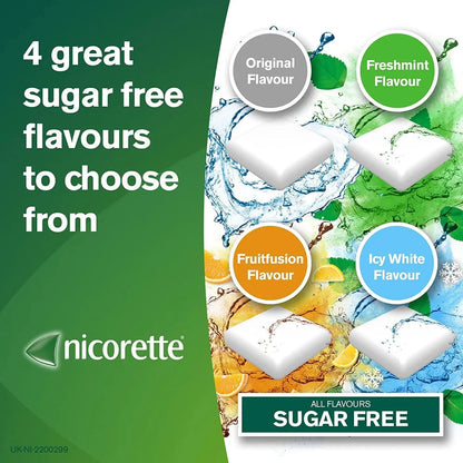 Nicorette Original 2mg Nicotine Gum-105 Pieces