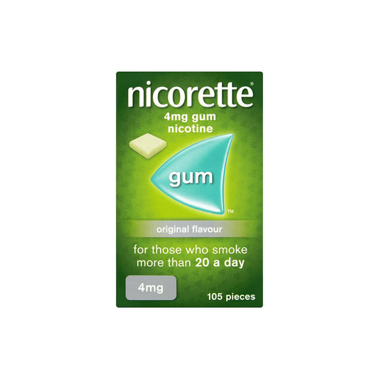 Nicorette Original 4mg 105 Gum