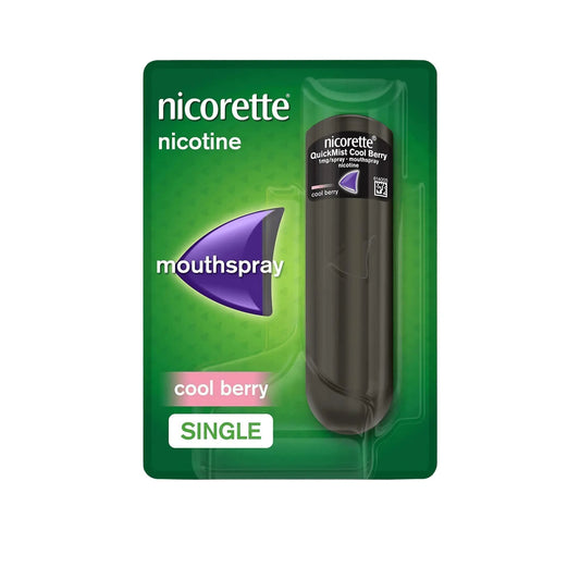 Nicorette QuickMist Cool Berry Mouthspray, 1mg, Single