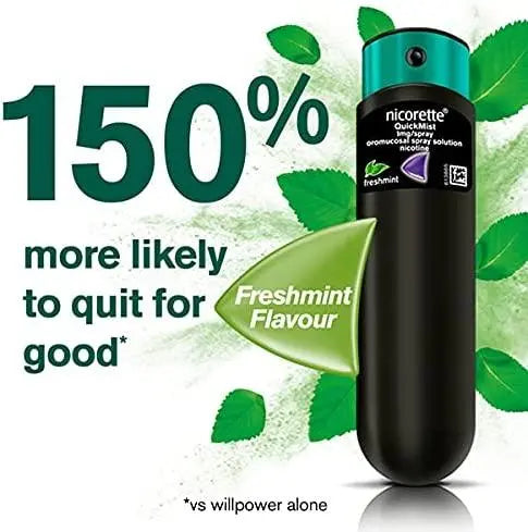 Nicorette QuickMist Mouthspray-Freshmint, 1mg, Single