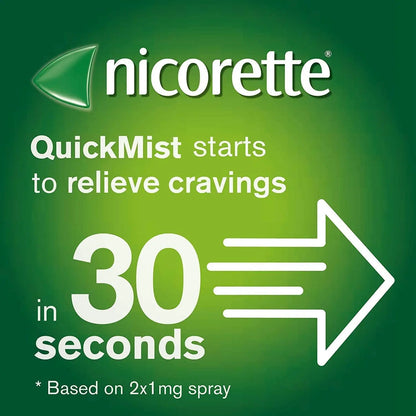 Nicorette Quickmist Mouthspray- Freshmint, 1mg, Duo