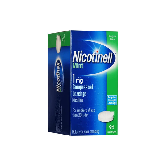Nicotinell Lozenge Stop Smoking Aid 1 mg Mint 96 Pieces