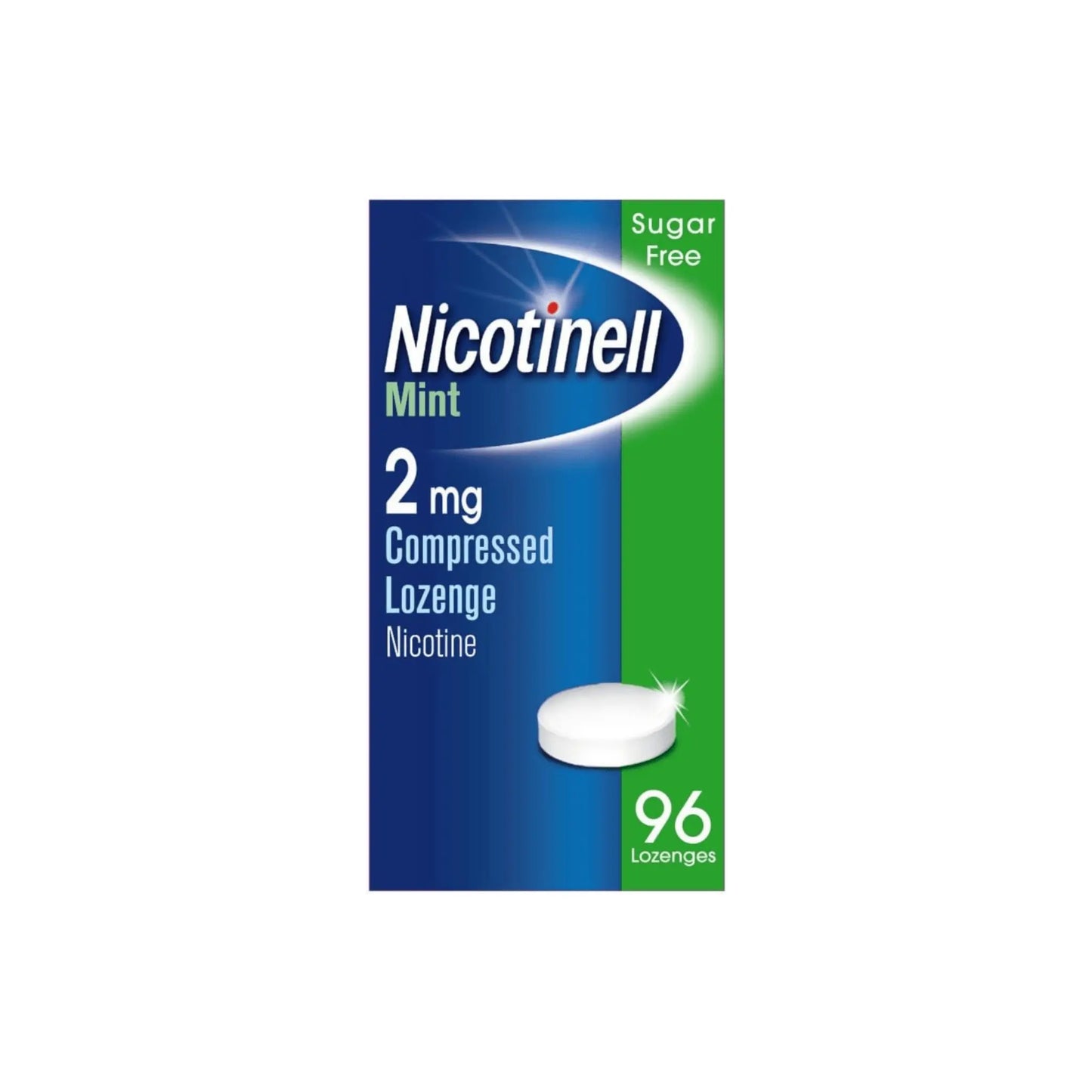 Nicotinell Lozenge Stop Smoking Aid 2 mg Mint 96 Pieces