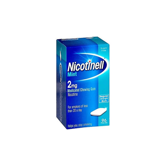 Nicotinell Mint 2mg Medicated Chewing Gum 96pcs