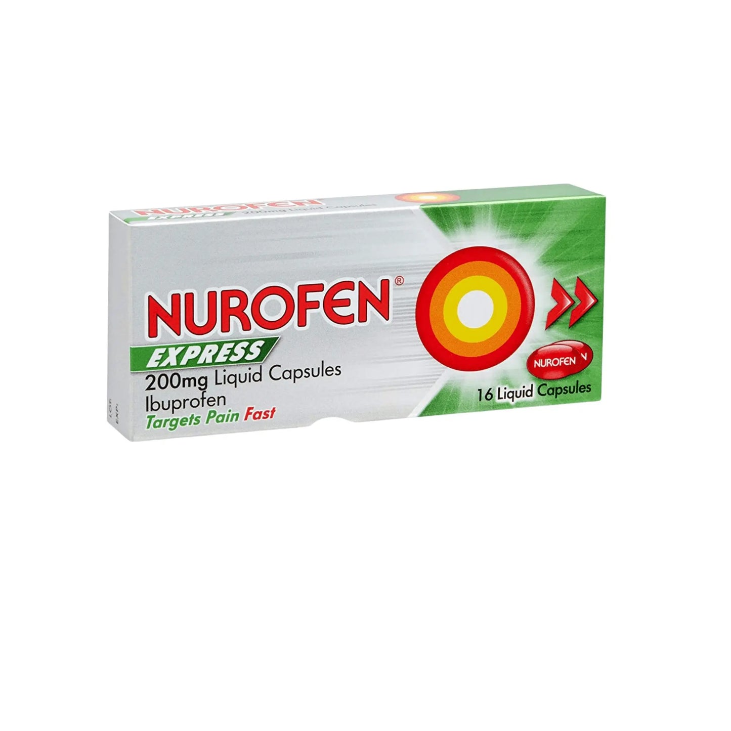 Nurofen Express 200mg Liquid Capsules - 16 Pack