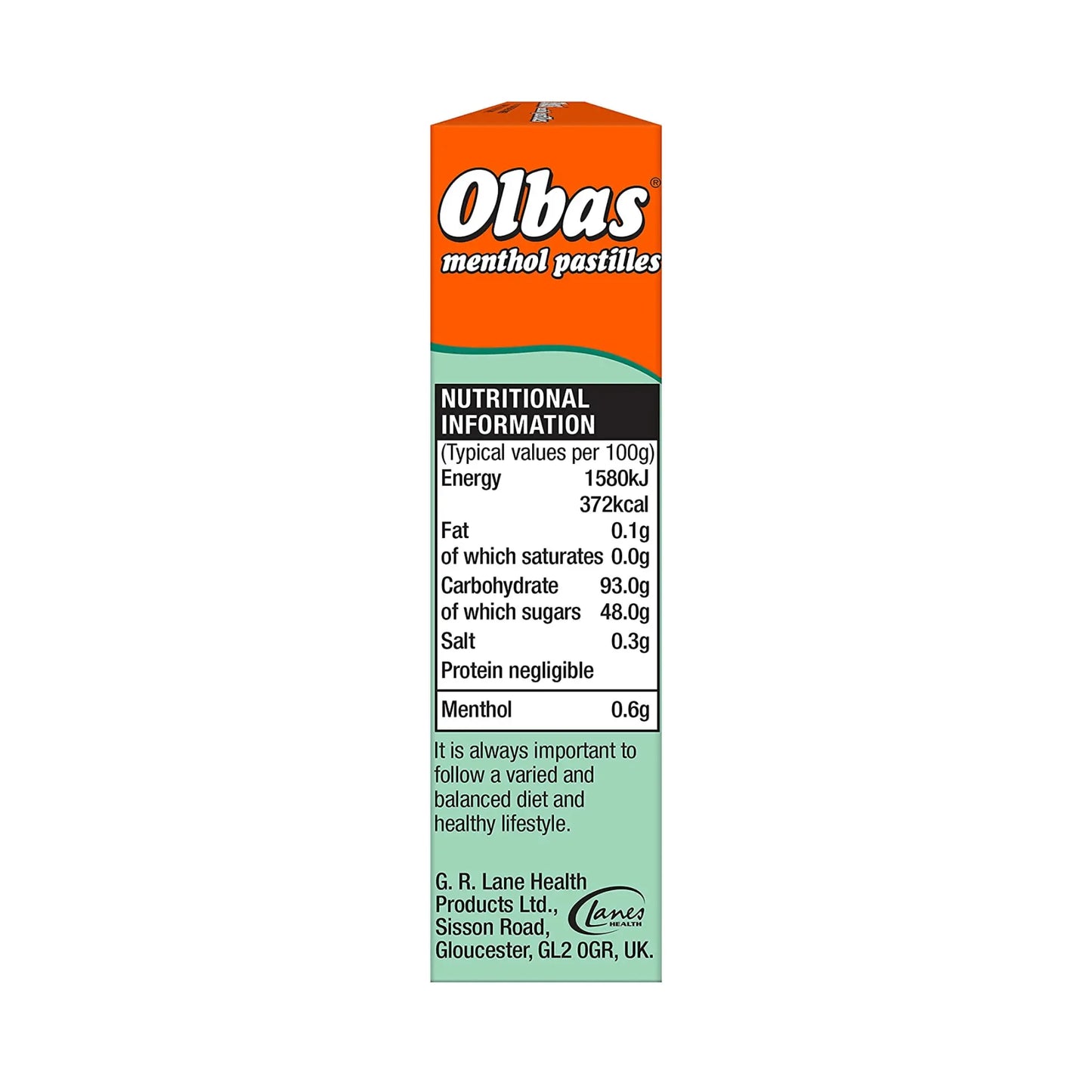 Olbas Menthol Pastilles 45g