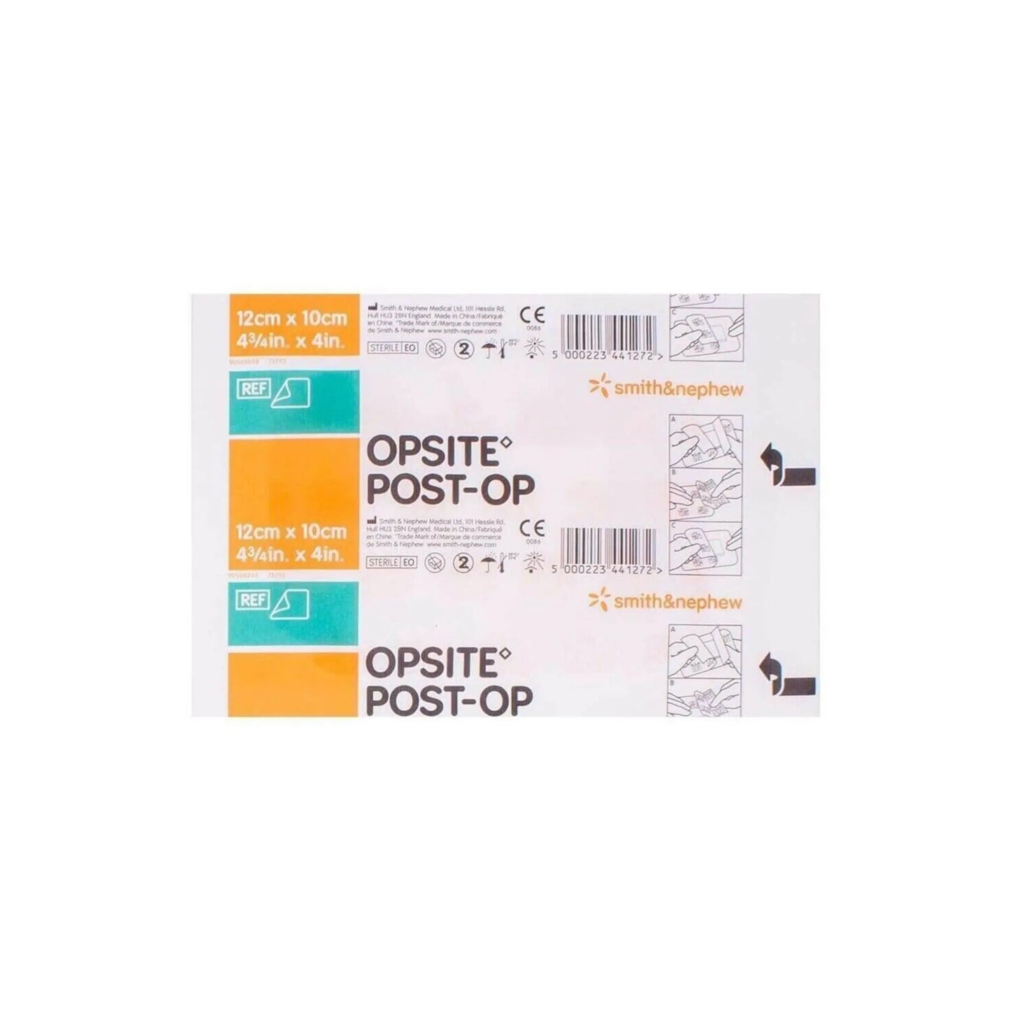 Opsite Post-Op 10cm x 12cm Dressing x 10 Smith & Nephew