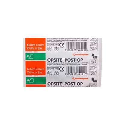 Opsite Post-Op 6.5cm x 5cm 5 Dressing - Arc Health Nutrition UK Ltd