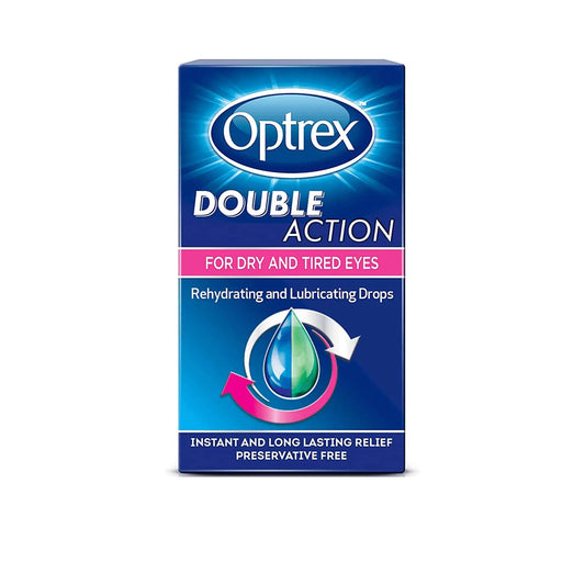 Optrex Double Action Eye Drops for Dry & Tired Eyes - 10ml