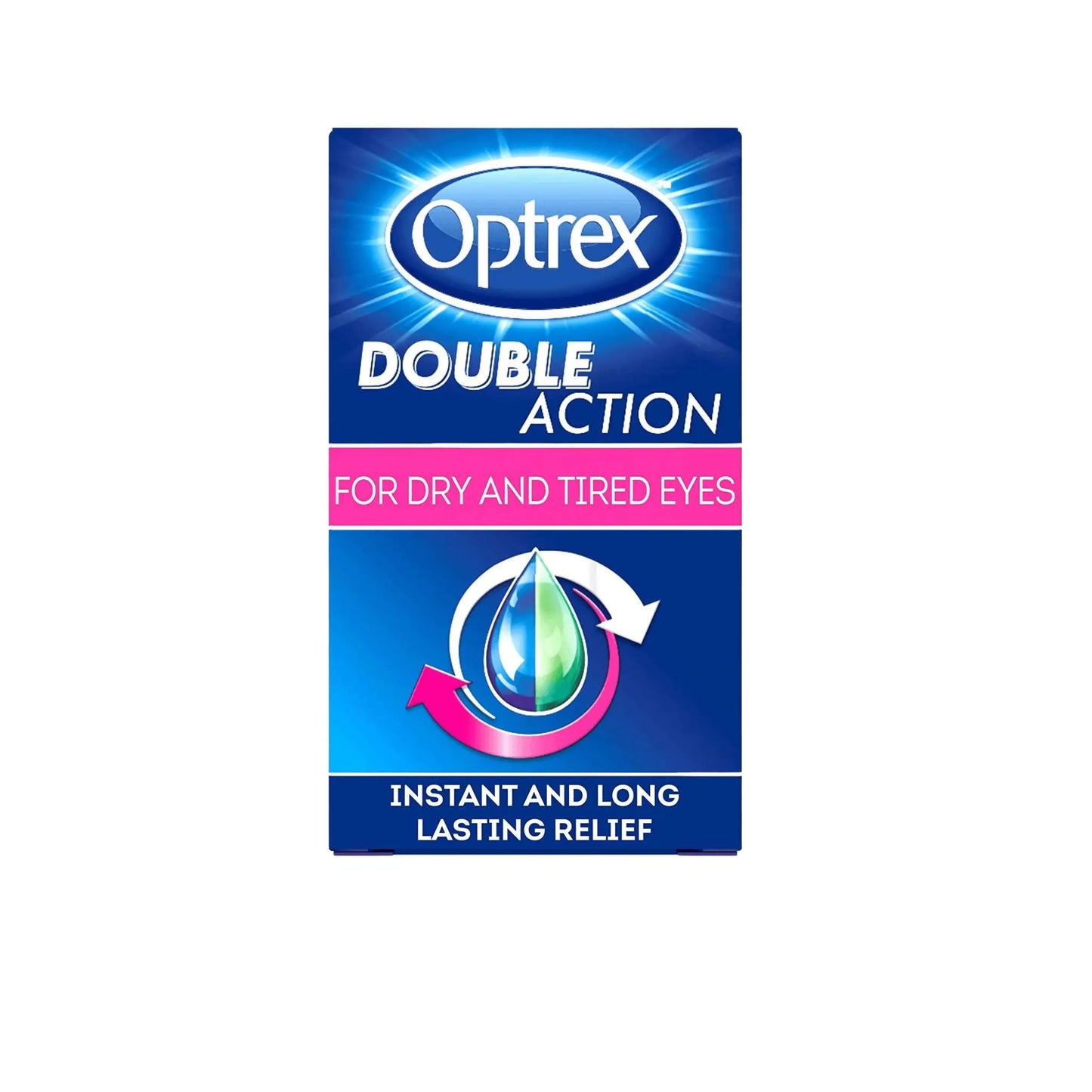 Optrex Double Action Eye Drops for Dry & Tired Eyes - 10ml