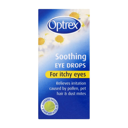 Optrex Soothing Eye Drops for Itchy Eyes 10ml