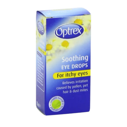 Optrex Soothing Eye Drops for Itchy Eyes 10ml