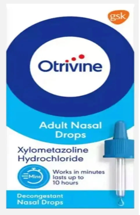 Otrivine Adult Nasal Drops - 10ml otrivine