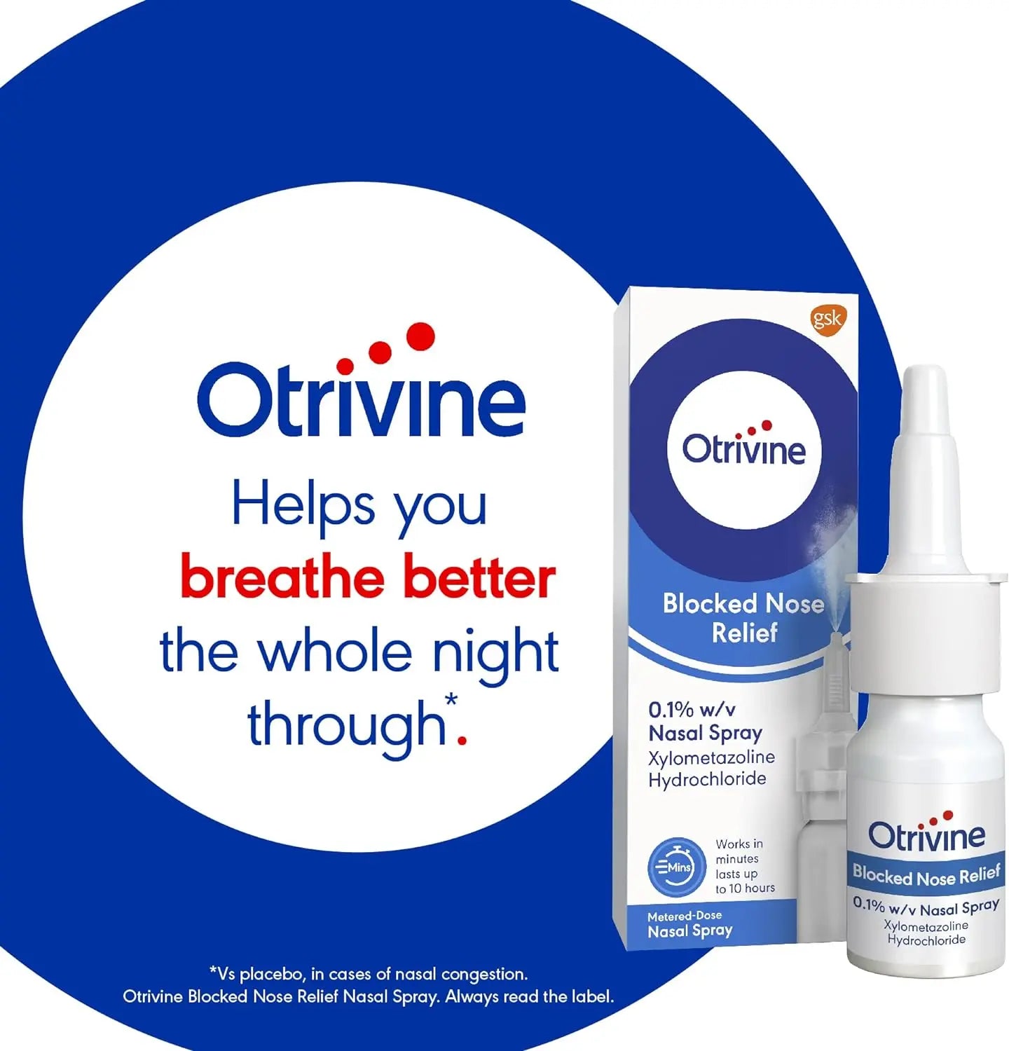 Otrivine Adult Nasal Spray - 10ml otrivine