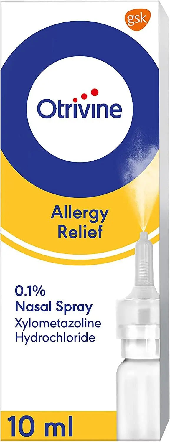 Otrivine Allergy Relief Decongestant Nasal Spray 10ml