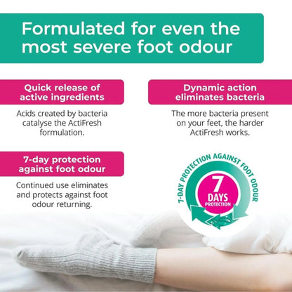 PEDITECH Acti Fresh Foot Odour Spray - 100ml Peditech