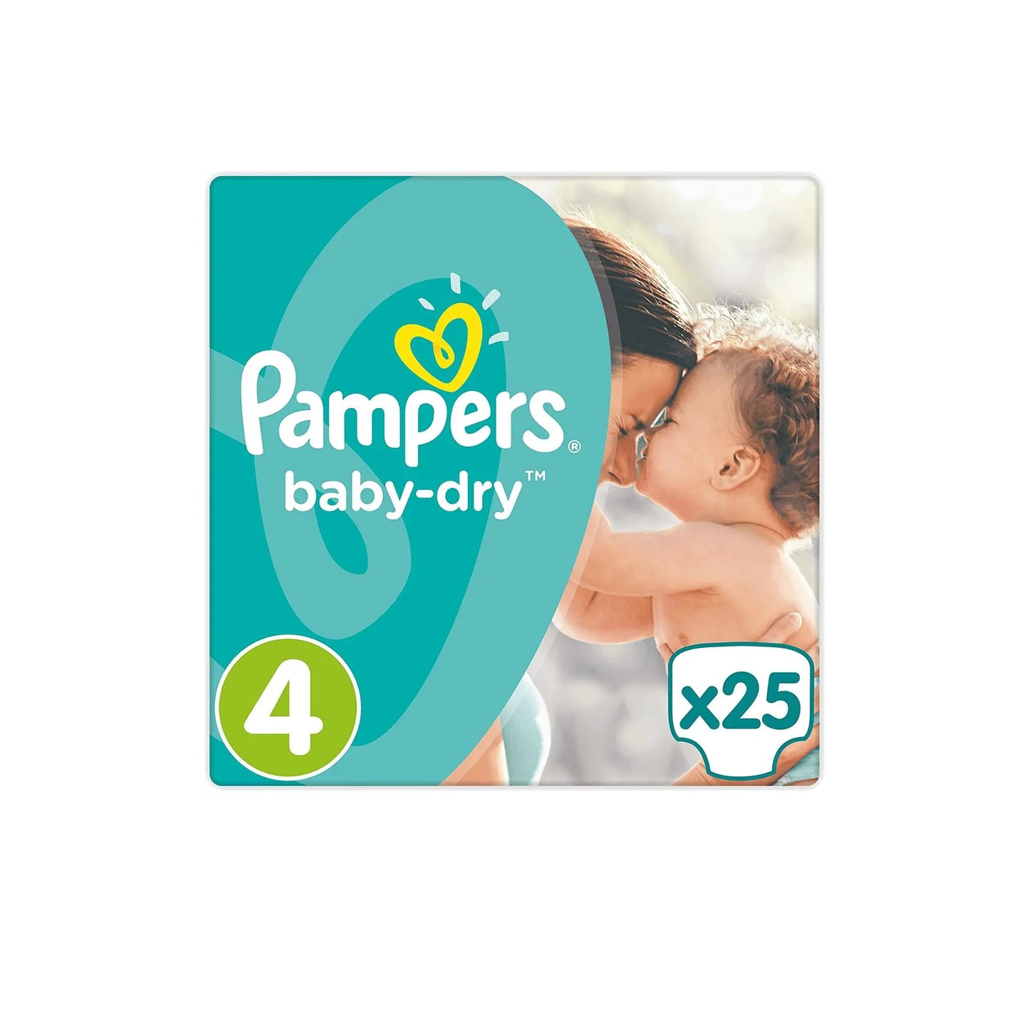 Pampers Baby-Dry Size 4 Nappies Carry Pack x25