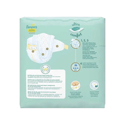 Pampers New Baby Size 1 Nappies Carry Pack x22