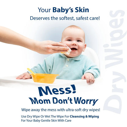 Patient Cleansing Adult Personal Care Incontinence Soft Dry 100 Wipes ARC Health Nutrition