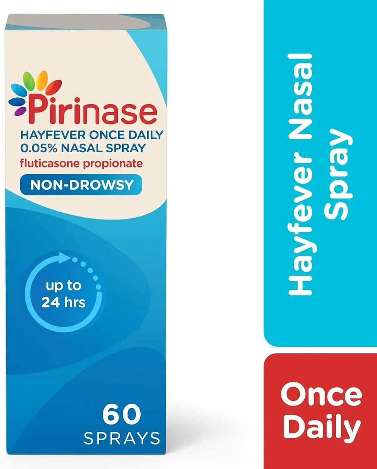 Pirinase Hayfever Relief For Adults 0.05% Nasal Spray - 60 Sprays Pirinase