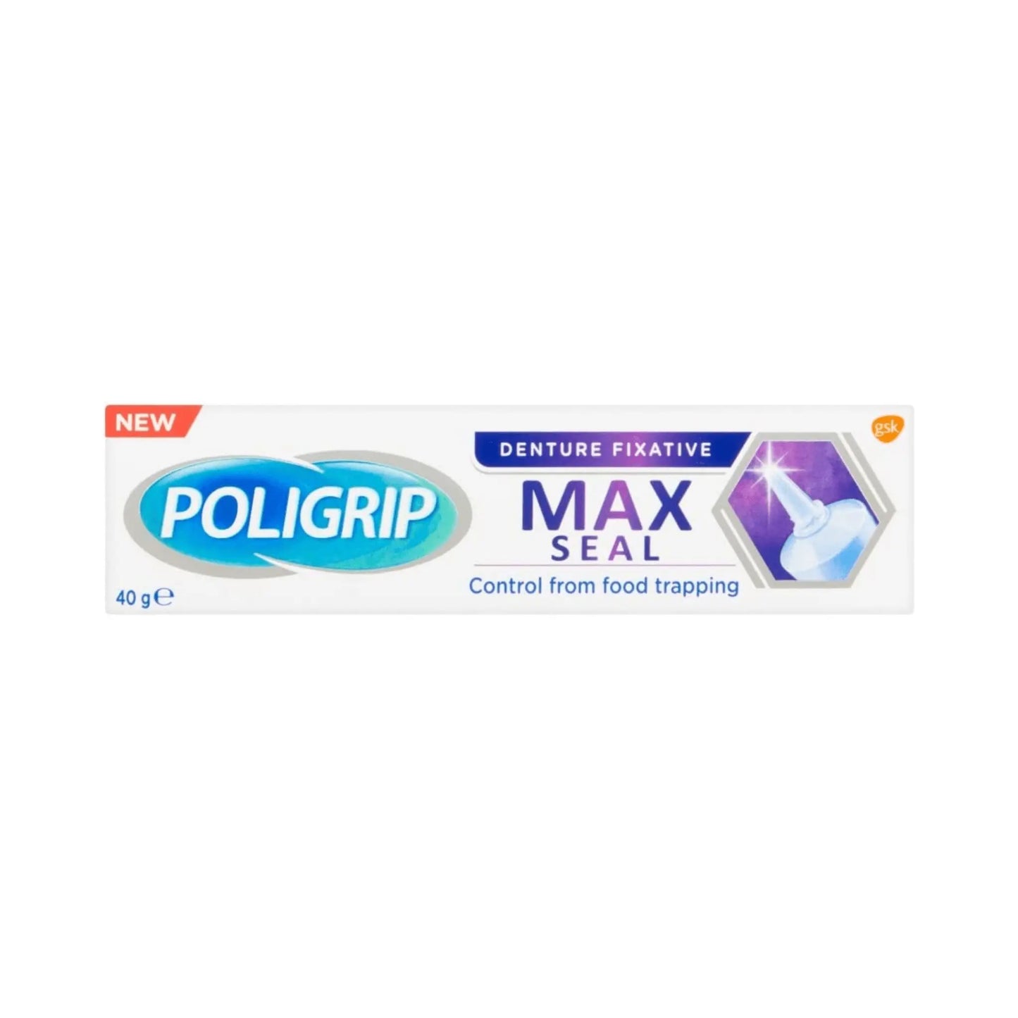 Poligrip Max Seal Denture Fixative Cream 40g