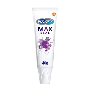 Poligrip Max Seal Denture Fixative Cream 40g