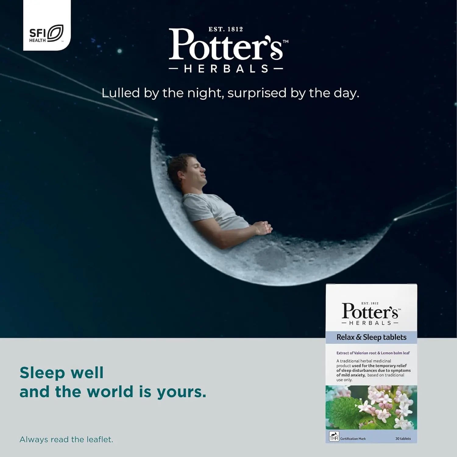 Potter's Relax and Sleep 30 Tablets potter