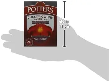 Potters Chesty Cough & Catarrh - 20 Pastilles potter