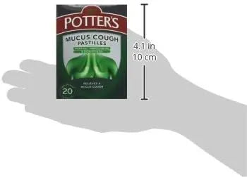 Potters Mucus Cough – 20 Pastilles potter