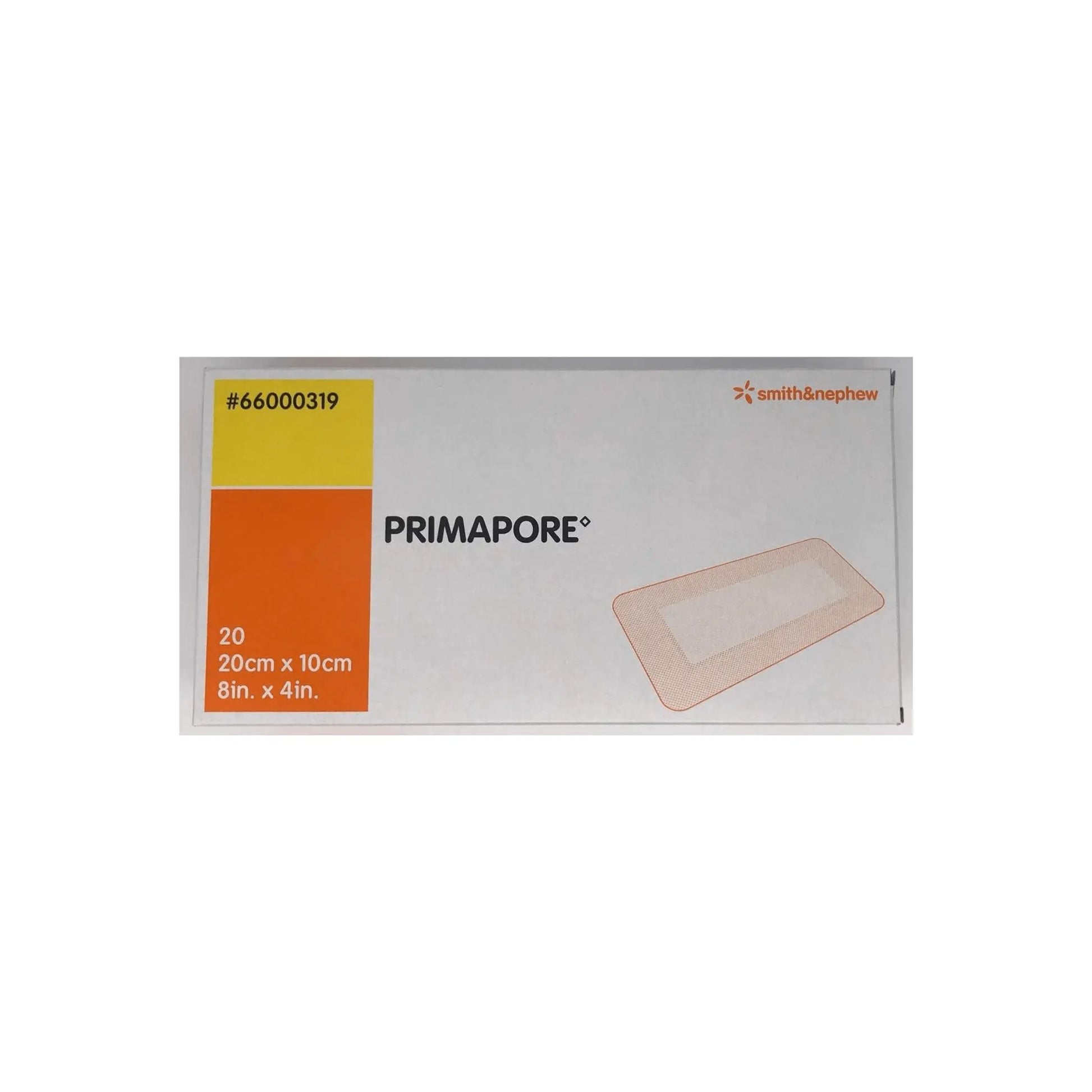 Primapore Adhesive 20cm x 10cm 20 Dressing - Arc Health Nutrition