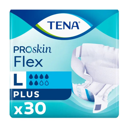 TENA ProSkin Flex Plus Large Pack of 30