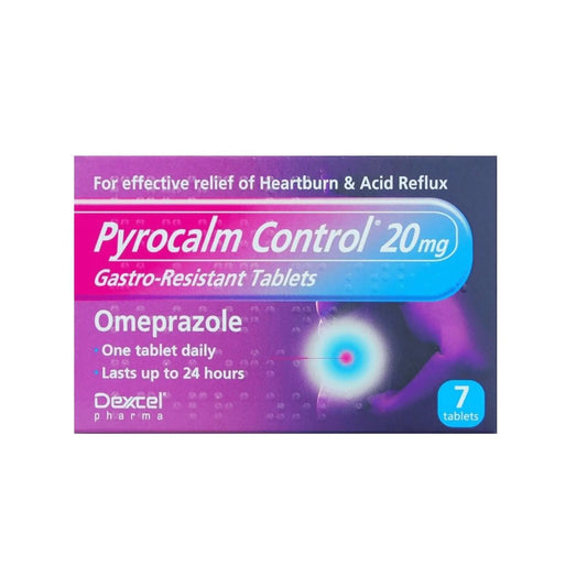 Pyrocalm Control  20mg 7 Tablets