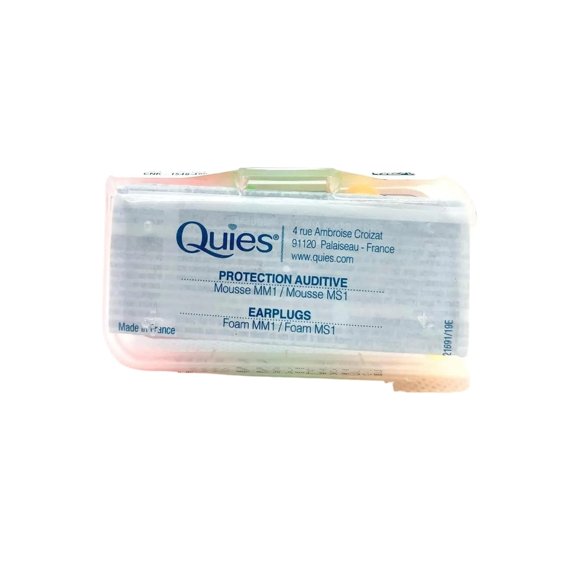 Quies Foam Earplugs 3 Pairs Quies