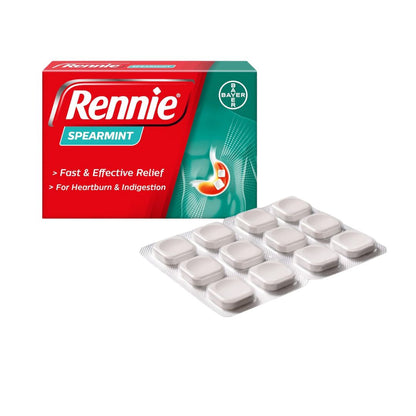 Rennie Spearmint Tablets Pack of 72