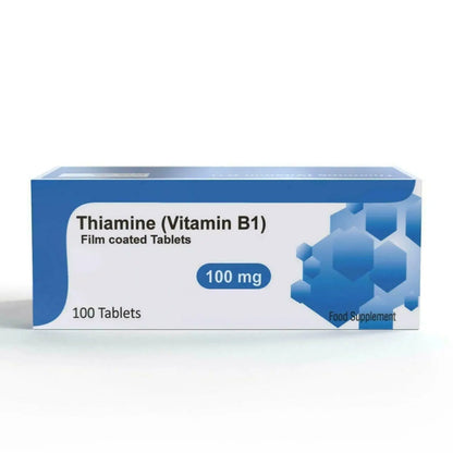 SIPCO Thiamine 100 mg Vitamin B1-100 Tablets Sipco Nutrition