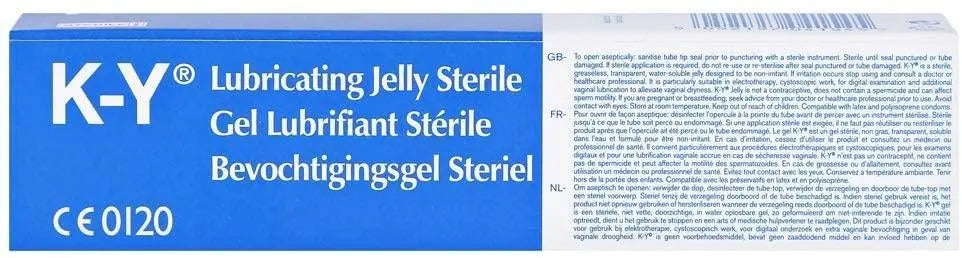 SIX PACKS of K-Y Gel Lubricating Sterile Jelly 82g - Arc Health Nutrition