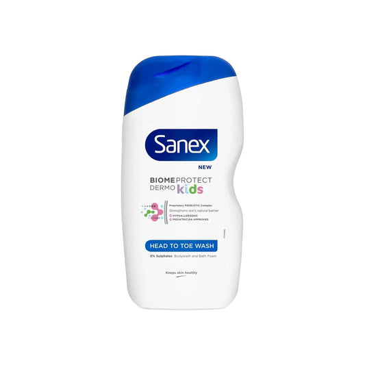 Sanex Biomeprotect Kids Head To Toe Bodywash 450Ml