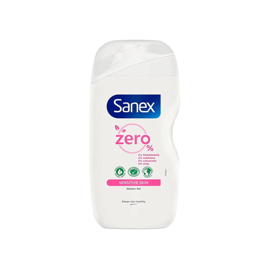 Sanex Zero % Sensitive Skin Shower Gel 450Ml