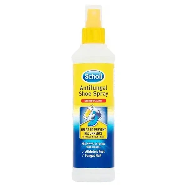 Scholl Athletes Foot Antifungal Disinfectant Shoe Spray