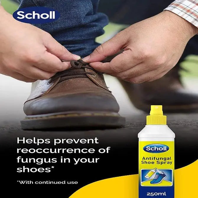 Scholl Athletes Foot Antifungal Disinfectant Shoe Spray