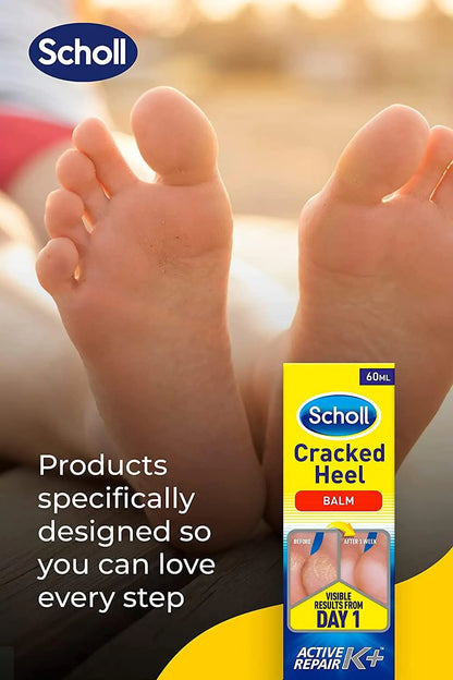 Scholl Cracked Heel Skin Repair Balm Cream 60ml